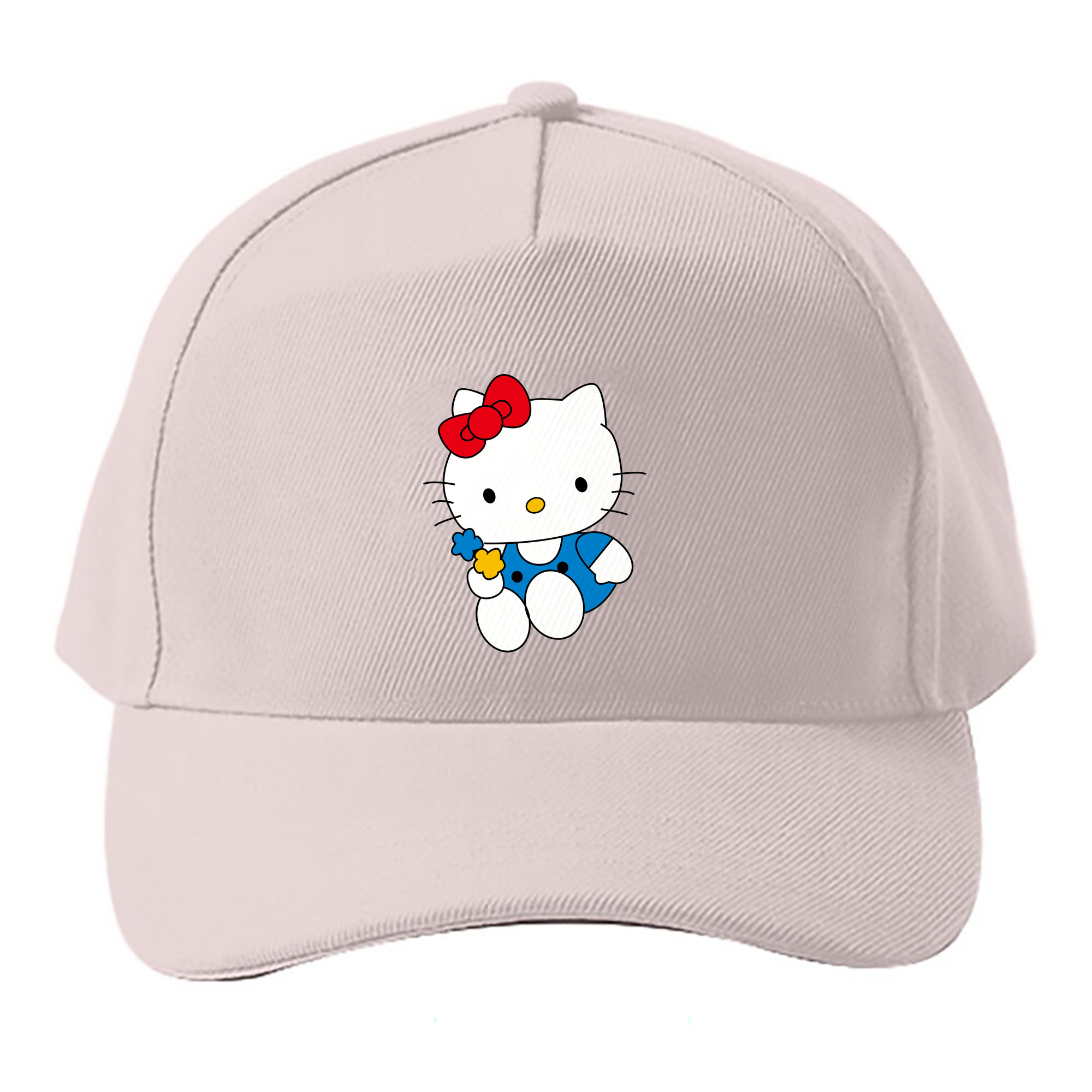 （画像用） Hello Kitty ハローキティ ベースボールキャップ 綿100％ 男女兼用 帽子 スポーツ
